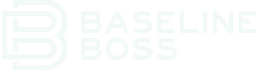 Baseline Boss Logo White  | Baseline Boss | Apparel | Pickleball